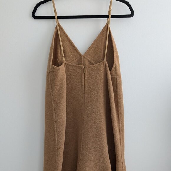 Luxe Double Faced Wool Angora Cami Dress, Size 10 (M/L) - Picture 4 of 8
